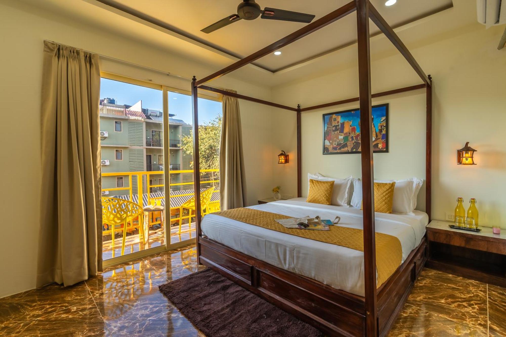 The Social Stays Goa, Morjim Formerly Artbuzz Luaran gambar