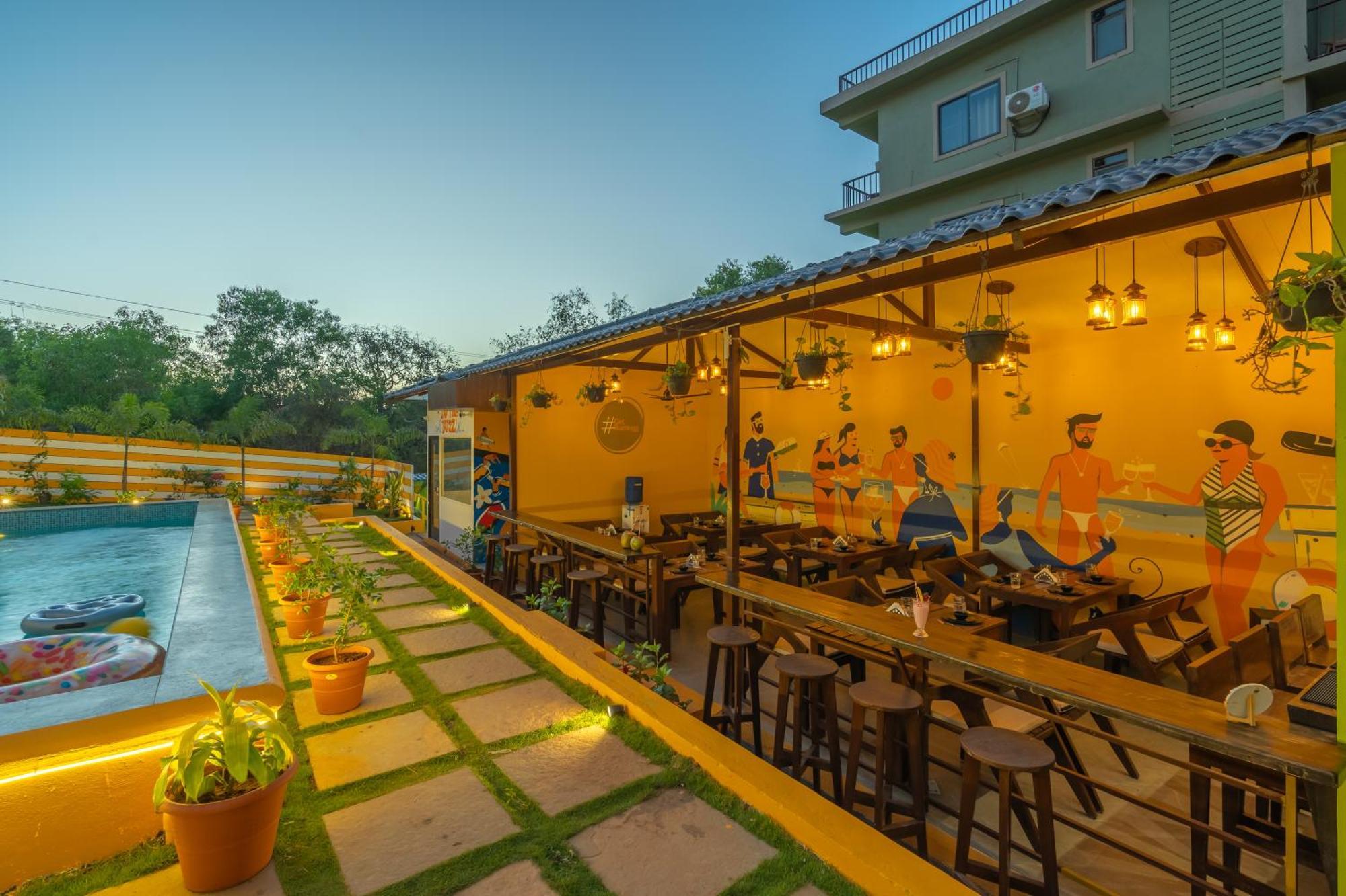 The Social Stays Goa, Morjim Formerly Artbuzz Luaran gambar