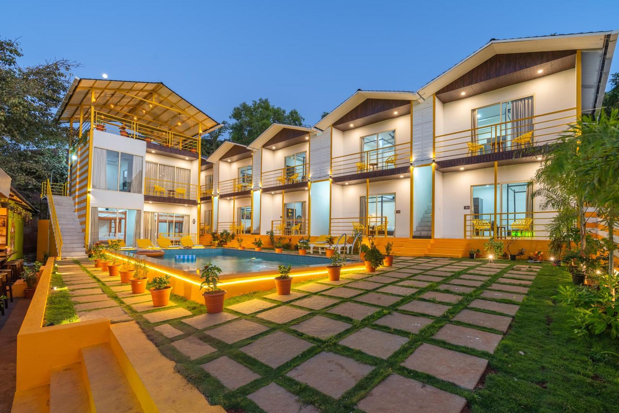 The Social Stays Goa, Morjim Formerly Artbuzz Luaran gambar