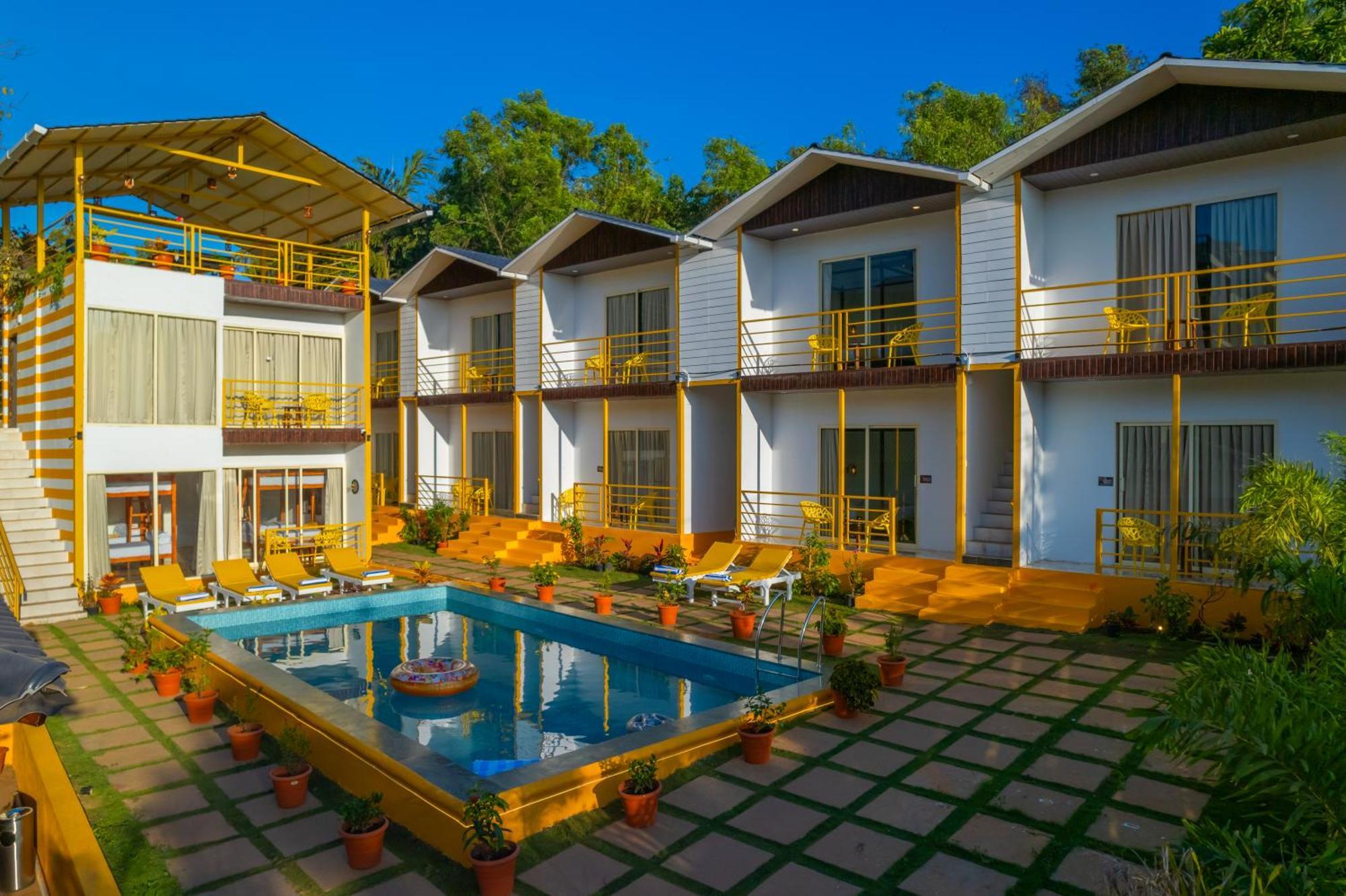 The Social Stays Goa, Morjim Formerly Artbuzz Luaran gambar
